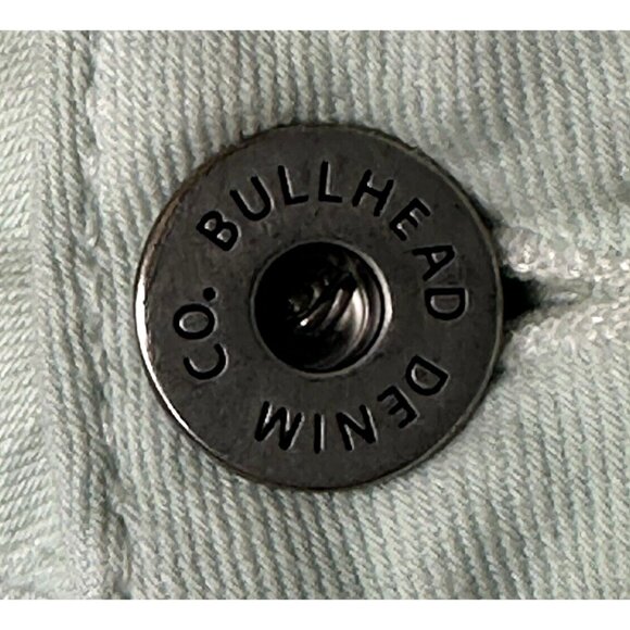 Bullhead Womens Jean Shorts Cut Offs Mid Rise Stretch Summer Denim Pastel Size 5 - Picture 3 of 11